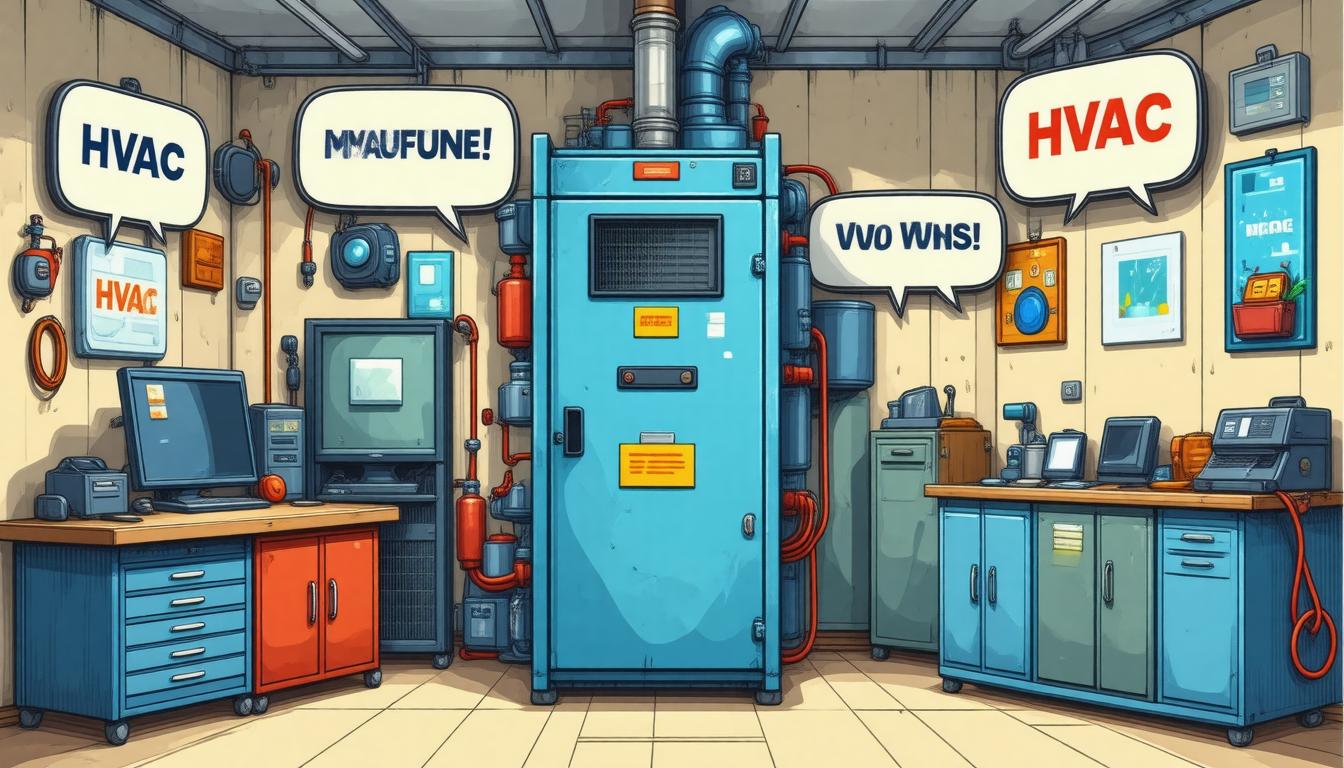 humorous-hvac-cartoon_1741730476392 Best HVAC Service Business Puns, HVAC Humor and How to Sneak Them in
