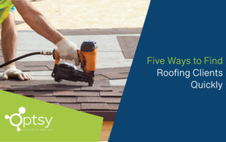find roofing clients quickly