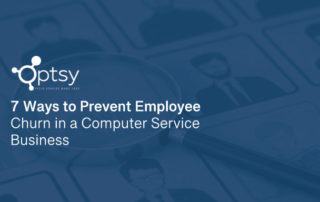 prevent employee churn in a computer service