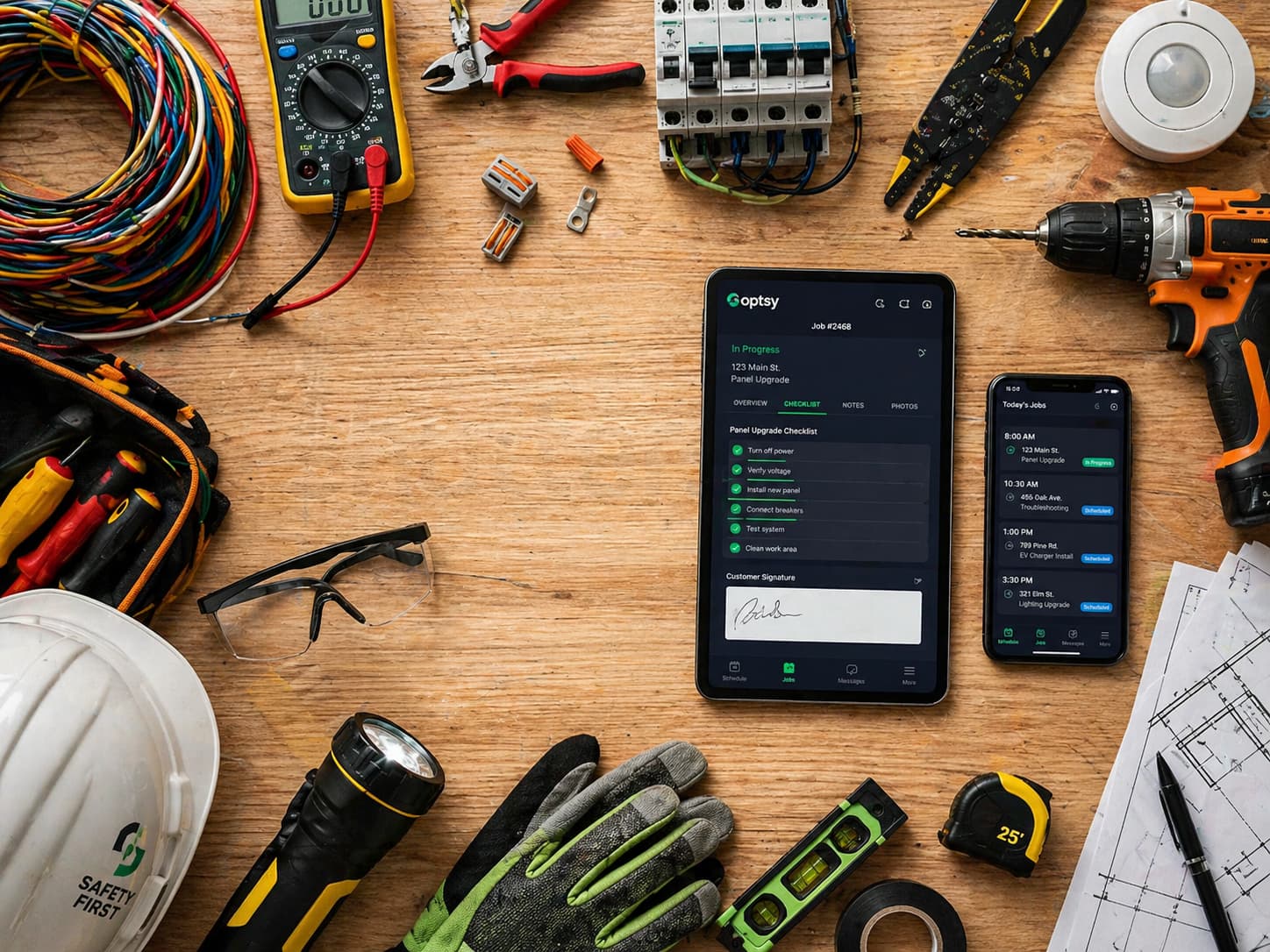 optsy electrical tools