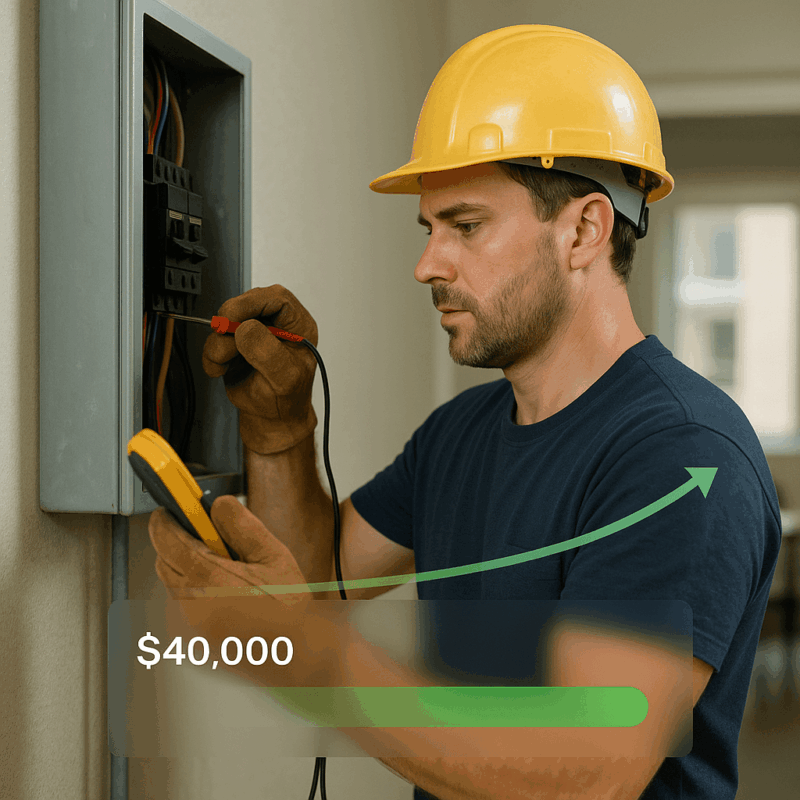 Wiring a circuit box