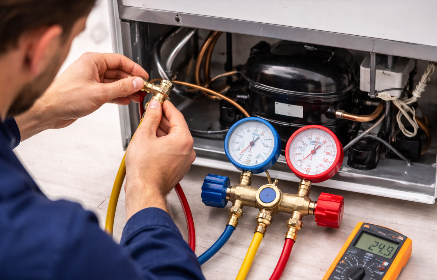 Refrigeration field management software