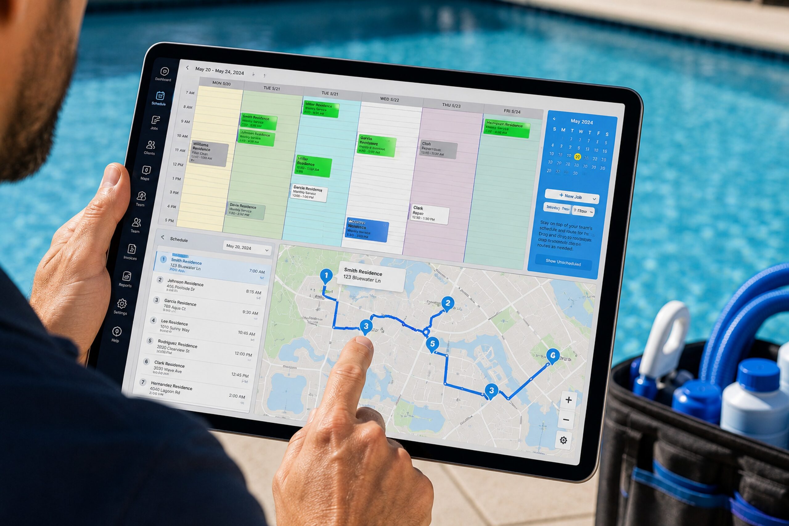 scheduling and route optimization